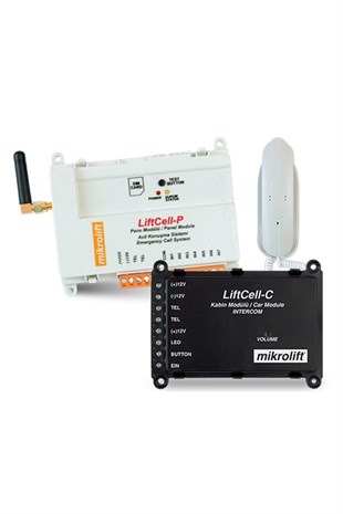 Liftcell Acil Durum Konuşma Sistemi +İnterkom (Mikrolift)